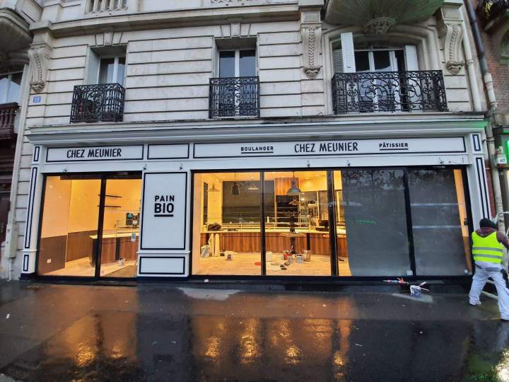 Après façade Chez Meunier Paris