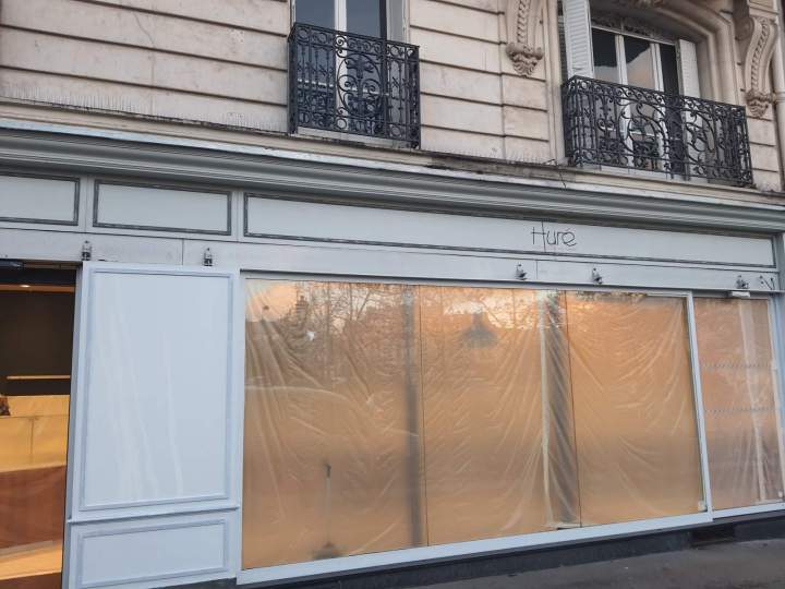 Avant façade Chez Meunier Paris