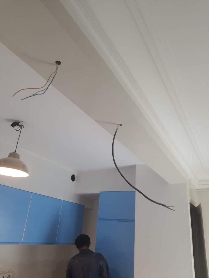 Pendant chantier Bastille Paris