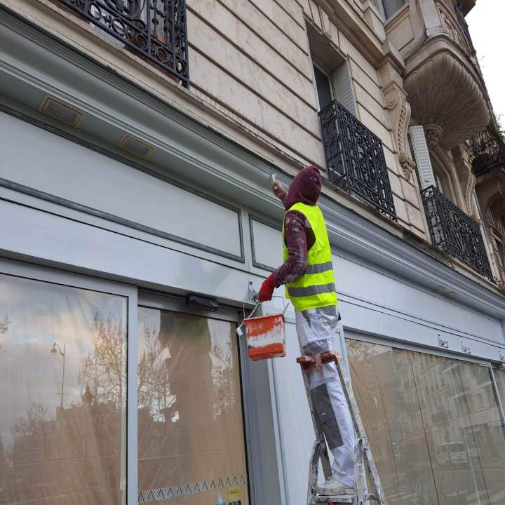 Peinture extérieure Paris